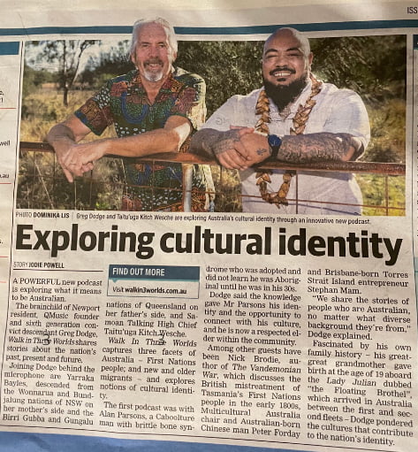 exploring cultural identity newspaper article